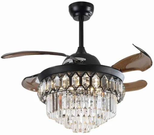 chandeliers with ceiling fans