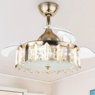 ceiling fans and chandeliers