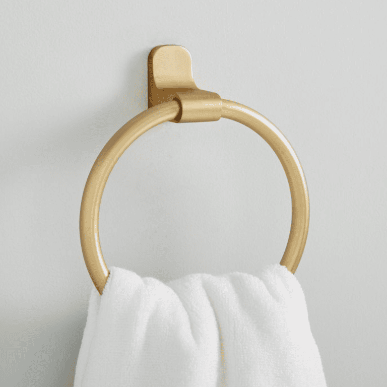 The 15 Best Gold Towel Holders for Your Bathroom