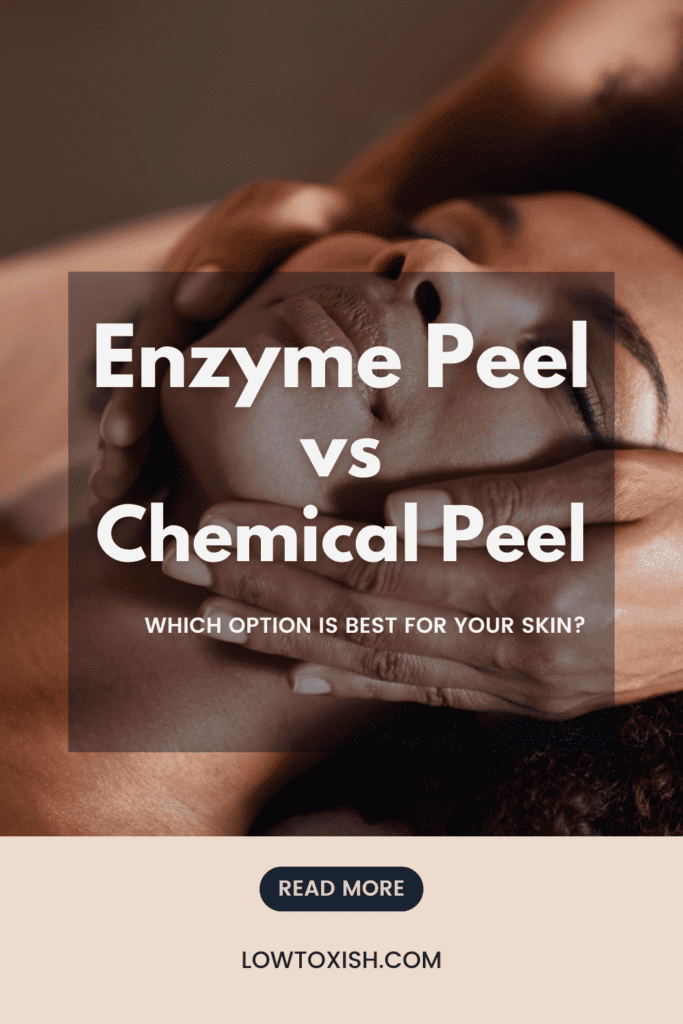 enzyme peel vs chemical peel