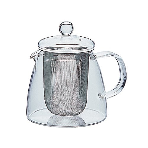 Hario 'Pure' Leaf Tea Pot, 360ml, Clear