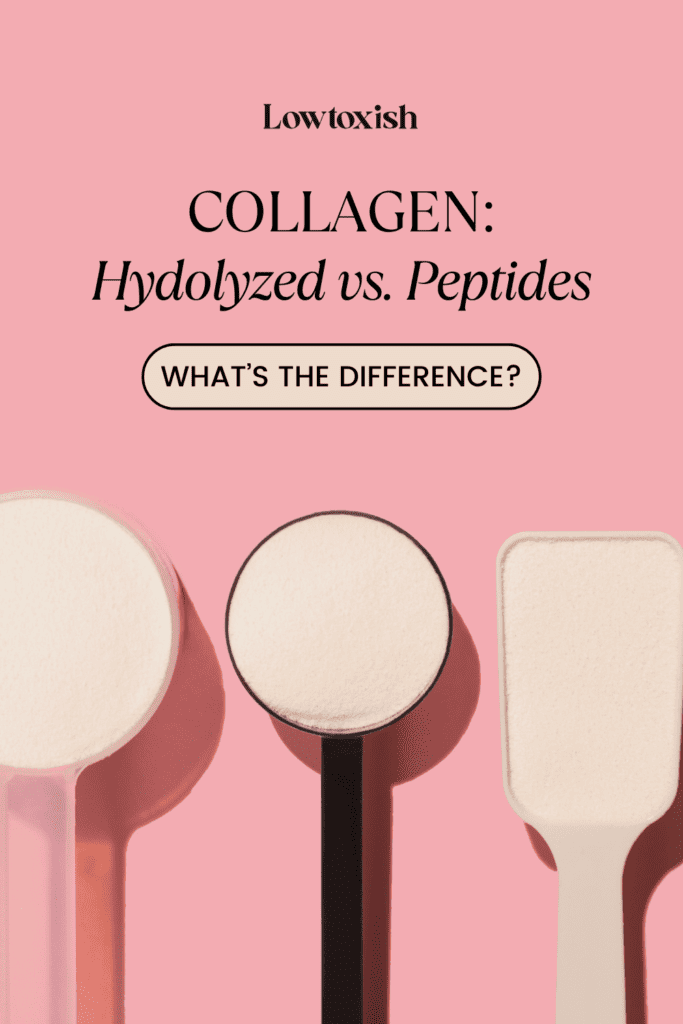 hydrolyzed vs. peptides